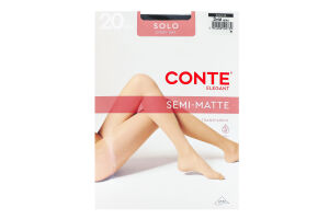 Колготки жіночі Conte elegant Solo 20den 3 nero