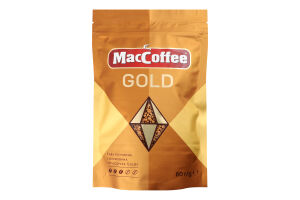 Кава розчинна сублімована Gold MacCoffee д/п 60г