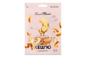 Кеш'ю смажений 120г д/п Muesli Mania