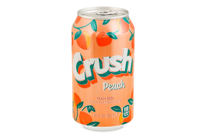 Напій Crush Peach б/алкогольний газований з/б