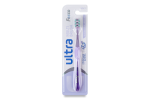 Щітка зубна фіолетова Soft Ultra Multibrush Fesco 1шт