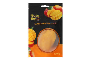 Манго сушене 120г д/п Nuts Eat