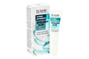 Крем під очі Hydro Intensive Гіалурон+алое 15мл Dr.Sante