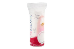 Диски Cleanic ватяні 50шт х70*12.14