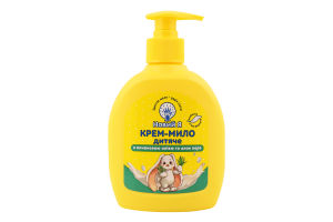 Крем-мыло жидкое детское с оливковым маслом и алоэ вера Новий Я 300мл