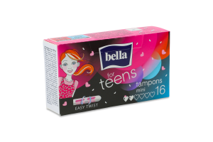 Тампони For teens mini 16шт Bella