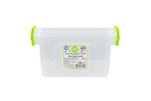 Контейнер універсальний 1л 161х144х91мм Квадратний Ал-Пластик 1шт