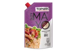 Соус майонезный BBQ Tasty Mayo Торчин д/п 190г
