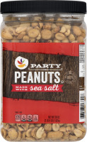 Ahold Party Peanuts Made with Sea Salt