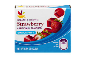 Ahold Gelatin Dessert Strawberry Sugar Free