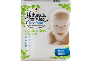 Nature's Promise Diapers Chlorine-Free Size 2 - 36 CT