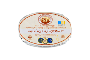 Сыр 50% мягкий Камамбер Pastourelle м/у 250г