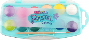Фарби акварельні Пастель 12кольорів Колоріно