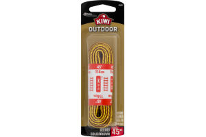 Kiwi 45'' Outdoor Laces Round Gold/Brown - 1 CT