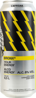 Напій енергетичний 0.5л 8% слабоалкогольний сильногазований Bronx ж/б