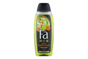 Гель для душa Sport Energy Boost Xtreme Men Fa 400мл