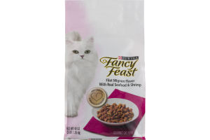 Purina Fancy Feast Filet Mignon Flavor With Real Seafood & Shrimp Gourmet Cat Food
