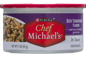 Purina Chef Michael's Beef Tenderloin Flavor Dog Food