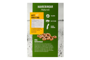 Кільця вівсяні Frebaco Kvarn цільнозернові