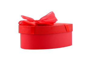 Коробка подарункова Серце червоне 16*14*6см Parus Yang