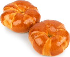 Булочка з чорничною начинкою 100г