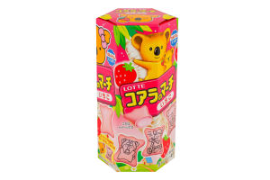 Печиво Koala's March з начинкою зі смаком полуниці