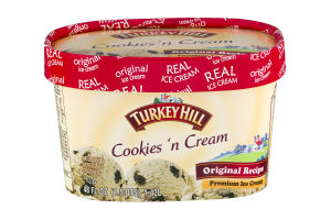 Turkey Hill Original Recipe Premium Ice Cream Cookies 'n Cream
