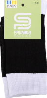 Шкарпетки Premier socks високі біла рез чор р18-20
