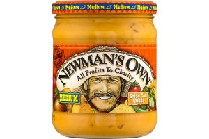 Newman's Own Salsa Con Queso Medium