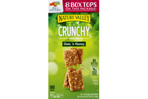 Nature Valley Crunchy Granola Bars Oats 'n Honey - 98 CT