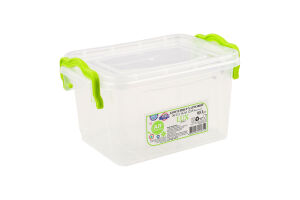 Контейнер пищевой 0.8л 162х112х93мм №02 Lux Ал-Пластик 1шт