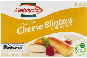Manischewitz Blintzes Cheese All Natural - 6 CT