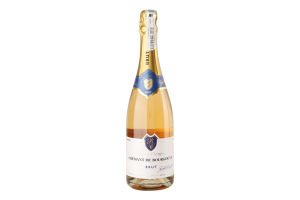 Вино ігристе Креман де Бургонь рожеве сухе 12,5% 0,75л Рауль Клерже