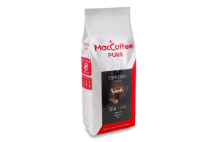 Кофе натуральный жареный в зернах Espresso Forte Pure MacCoffee м/у 1кг