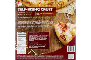Ahold Self-Rising Crust Pizza Chicken, Bacon & Ranch