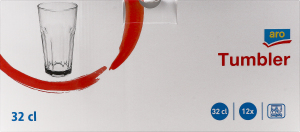 Стакан 320мл Aro 12шт