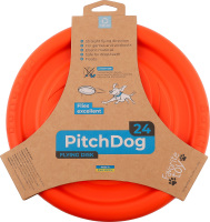 Диск д/апортування собак помаранчевий 24см ПітчДог