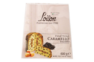 Кекс Loison Панеттоне соленая карамель-шоколад