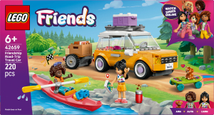 Конструктор для детей от 6лет №42659 Friendship road-trip travel car Friends Lego 220эл
