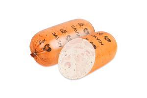 Ковбаса варена Індик та кролик Savin Product в/с кг