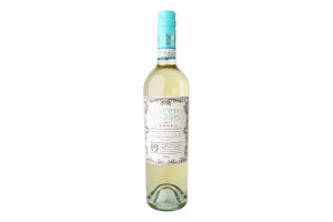 Вино 750мл 12.5% белое полусухое Moscato Doppio Passo бут