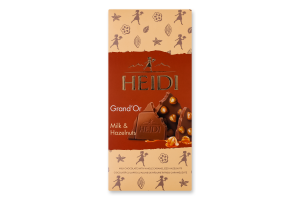 Шоколад мол.Grand'Or ліс. гор.Heidi 100г