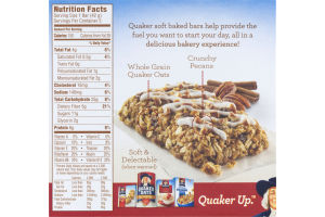 Quaker Soft Baked Bars Cinnamon Pecan - 5 CT