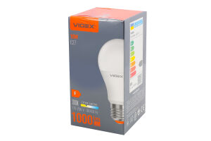 Набір Лампа ЛЕД A60Е 10W E27 3000K 220V+Елемент живлення АА LR6 2шт Відекс