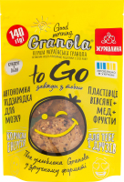 Завтрак сухой запеченный Гранола с клюквой To go Good morning, Granola д/п 140г