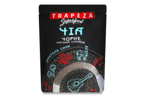 Насіння чіа чорне смажене Superfood Trapeza д/п 250г