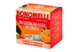 Чай Bonomelli Папая та апельсин 12шт И436 (Італ)