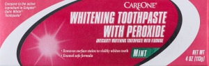 CareOne Whitening Toothpaste With Peroxide Mint