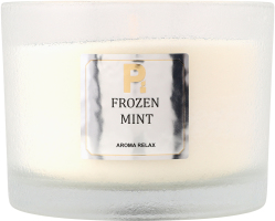 Свічка ароматична Морозна скло 105*80мм Пако ІФ