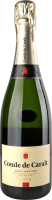 Вино ігристе Conde de Caralt Cava Brut Nature біле